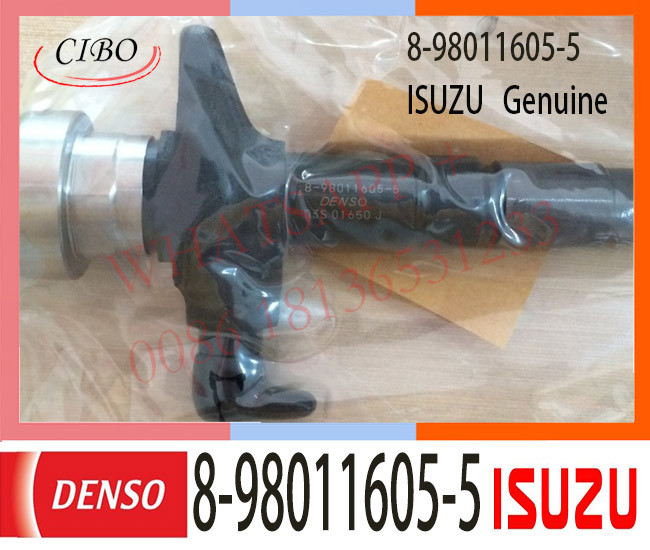 8-98011605-5 ISUZU Fuel Injector 8-98011605-4 For 4JK1 095000-6993 095000-6992