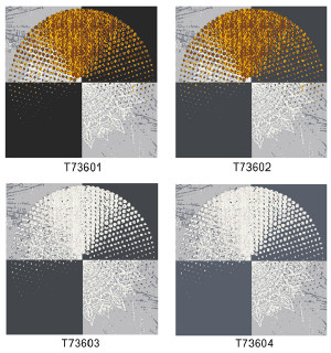 Retro Style Printed Nylon Carpet Tiles With PU Backing For Ballroom