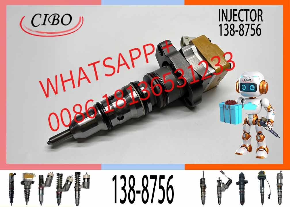 Excavator Injector 138-8756 1388756 for 3126 Engine Parts Diesel Nozzle Assembly