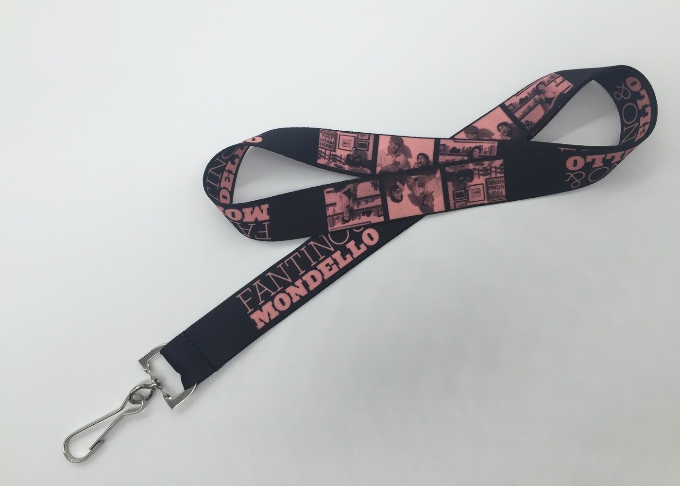 promotional sublimation polyester exhibition lanyard with customized logo