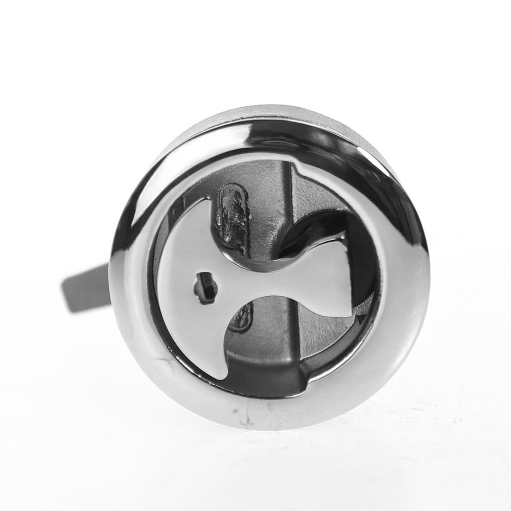 2inch AISI Grade 316 Mirror Marine Locks And Latches Pull Ring Slam