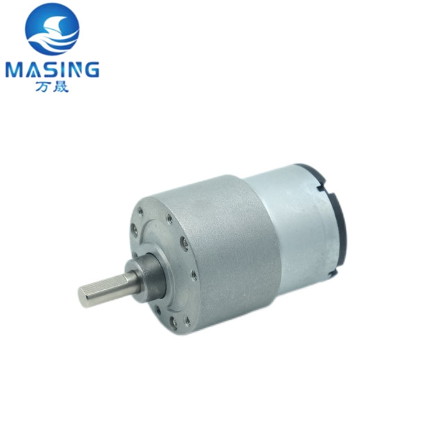 37mm High Torque Dc Gear Motor 12v 10 Rpm 33 Rpm Gear Motor For Baby Cradle