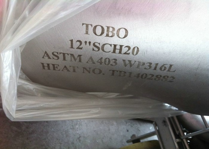 3048mm Cold Drawn 2" SCH40 90LR Stainless Steel Elbow
