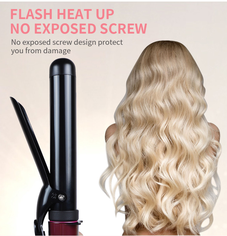 MeStar Hot Hair Tool , Tourmaline Ceramic Curling Iron with LED Display