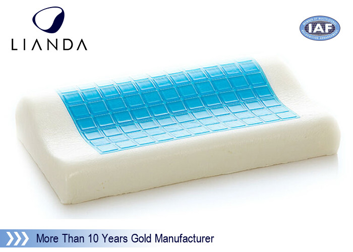 Rectangle fibre white Cooling Gel Pillow Luxurious Premium Memory Foam