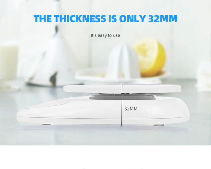 10kg Electronic Digital Scale Round Weight Measuring Food Weighing Scale