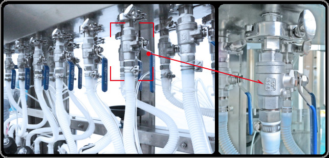 Pesticide Water Emulsion Drum Chemical Filling Equipment Machine Microcomputer In Line 0.7KW