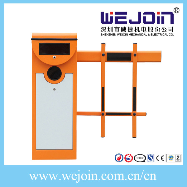 Parking Lot Boom Vehicle Barrier Gates , Automatic Gate Barrier System Steel Housing