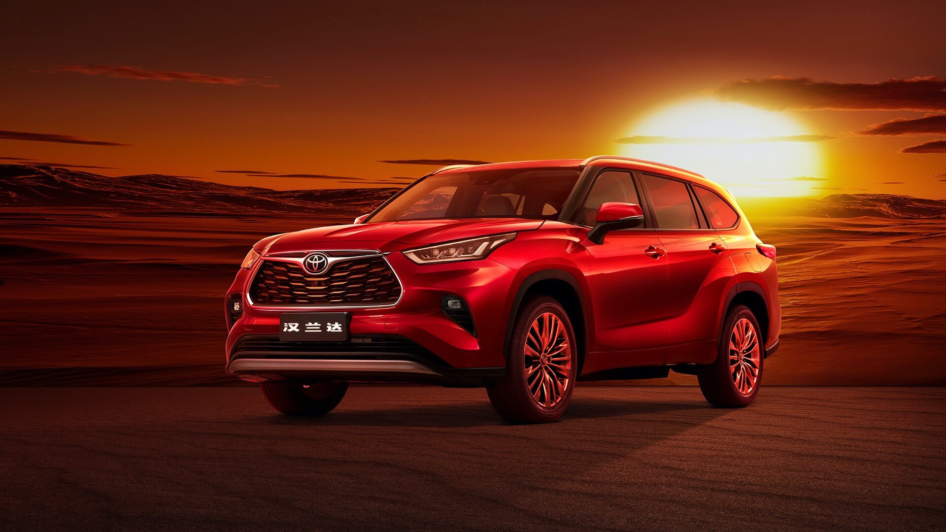 2023 2024 Gasoline Car To-yota Highlander Four-Wheel Drive Seven-Seat Luxury Fuel Cars Engine 141 kw Perfect for Families