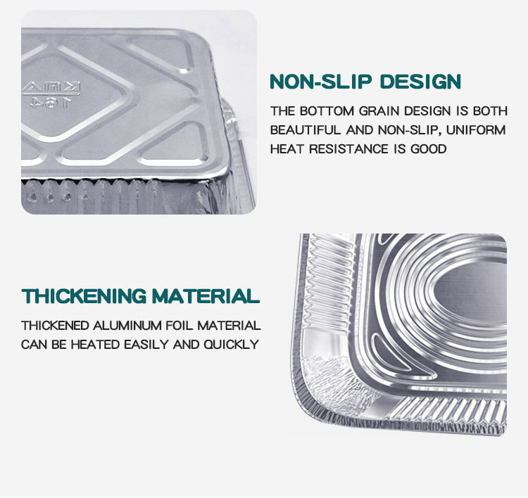 Foil Takeaway Containers with Lids Foil Chafing Dish Foil Platter Trays