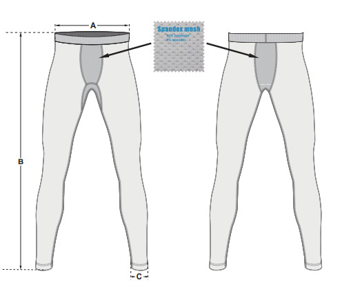 Customized Design Running Activewear Mens Compression Pants Baselayer Underpants