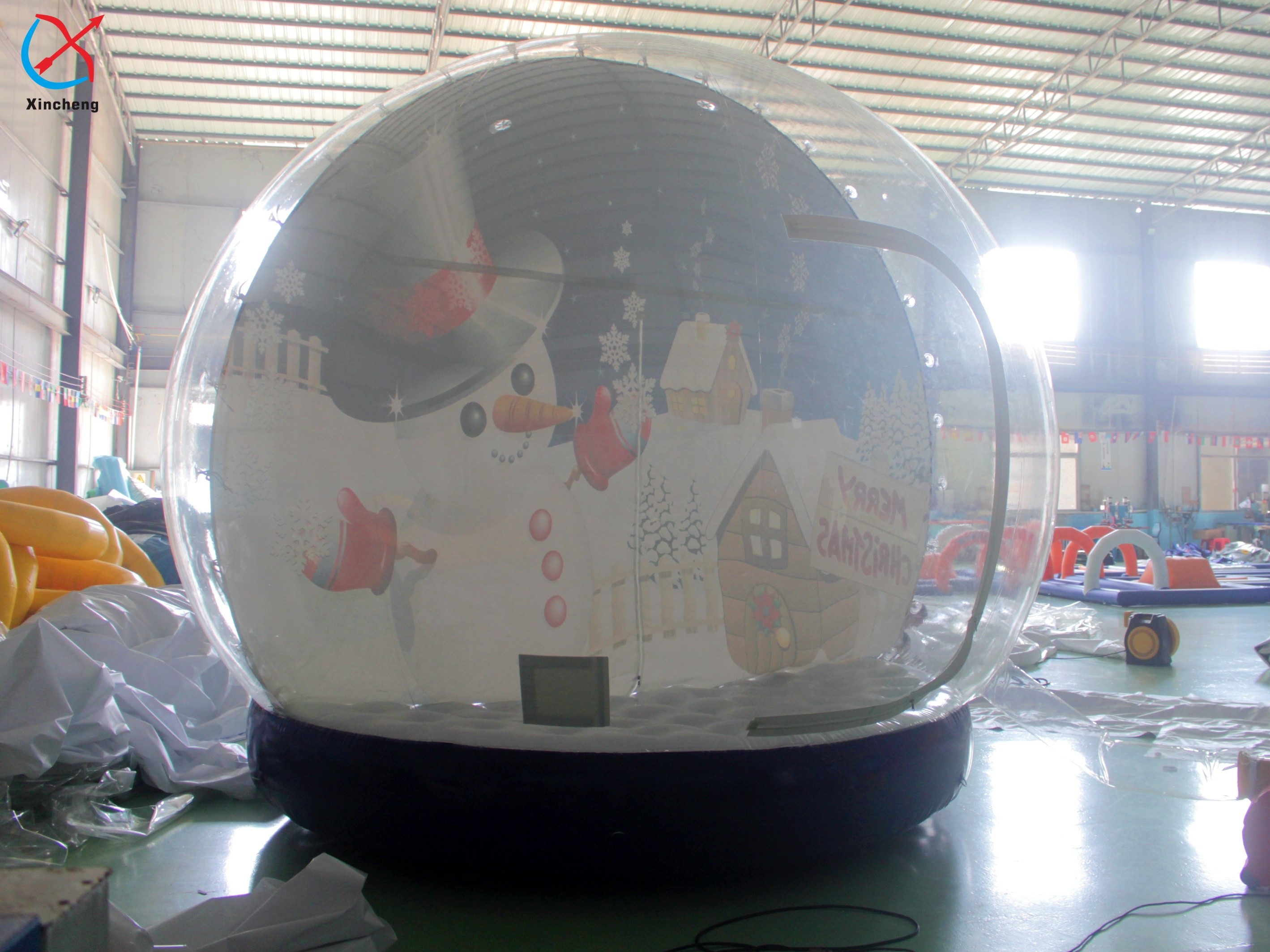 Inflatable Christmas Snowflake Winter Snowman Theme Inflatable Ball