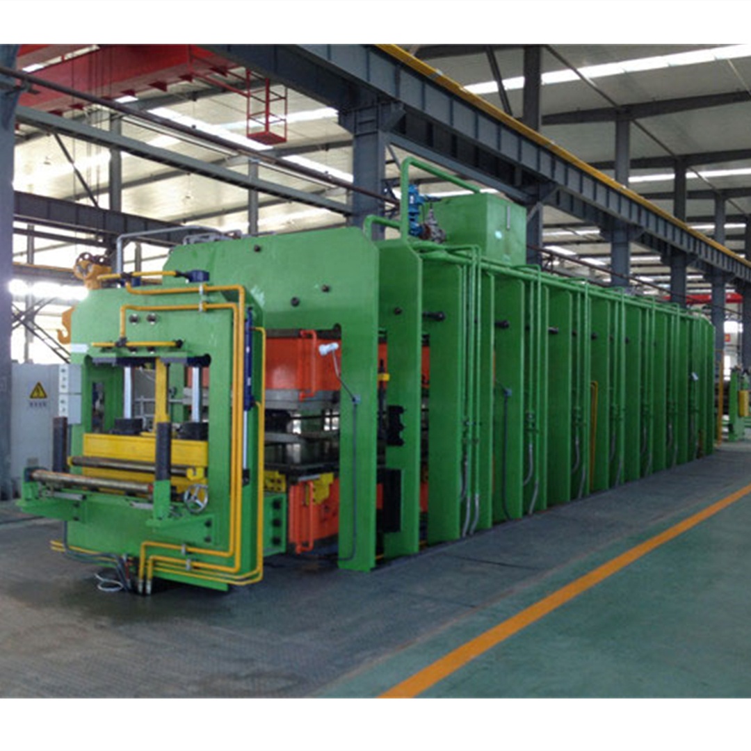 Automatic Conveyor Belt Hydraulic Curing Press Machine With Hot Press Function