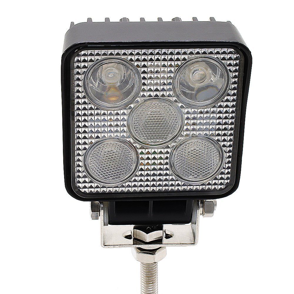 15W LED White Red Blue Amber Work Light for Tractor and Forklift