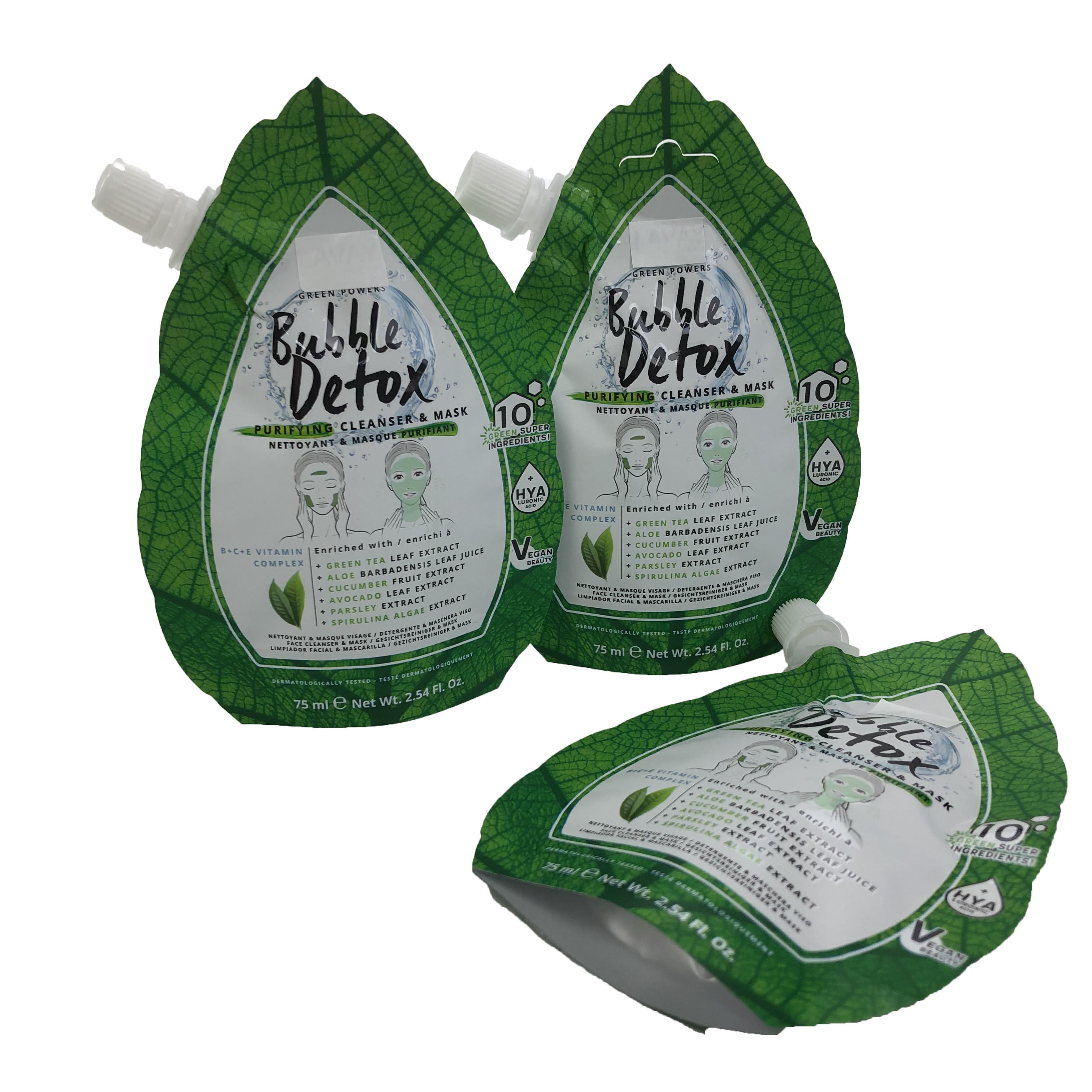 Waterproof Matt Film 50ml Liquid Spout Pouch For Baby Food