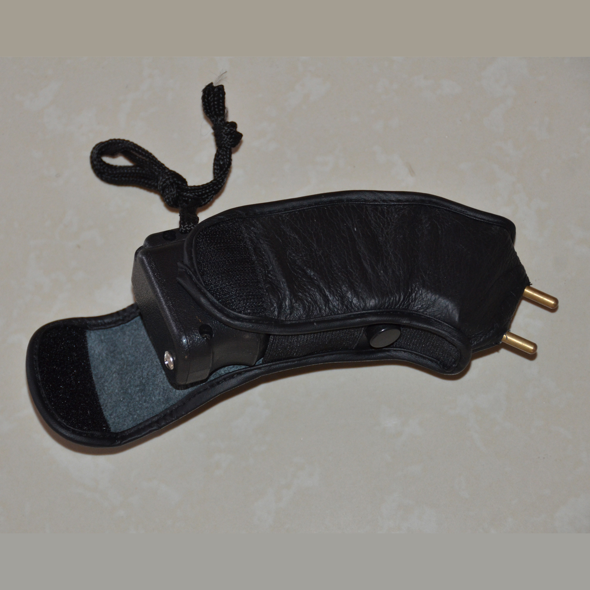 18cm Short Mini Cattle Prod ABS Safe Voltage With Copper Tip