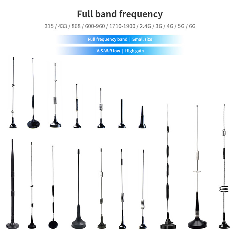 Outdoor Dual Band Mimo Loop Mounted Base Sucker Antenna for LTE GSM 5G 4G Connections