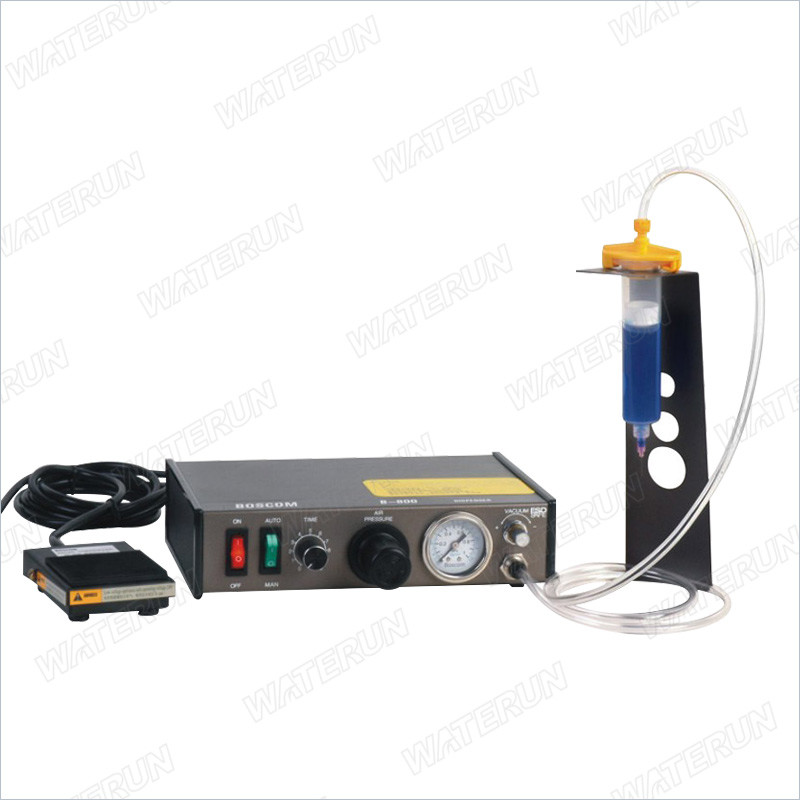 235x225x63mm Automatic Liquid Glue Dispensers , Stable Epoxy Resin Dispensing Machine