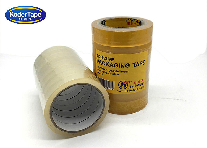 24mm Bopp Stationery Tape For School Supermarket Chain Stores , Packing Adhesive Tape