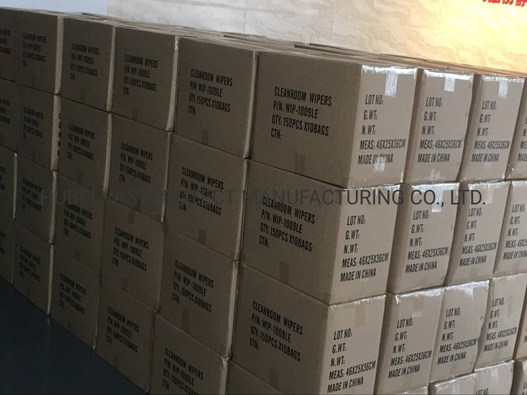 OEM Factory Offer Customized Size Lint Free Cleanroom Wipers