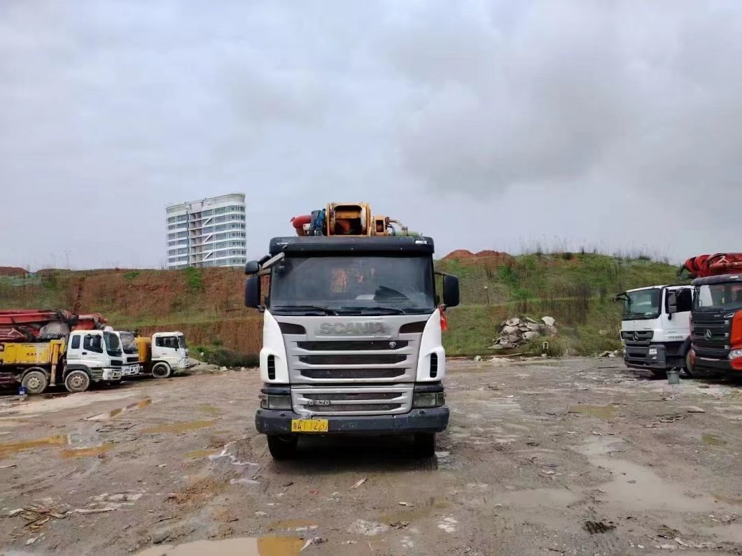 Zoomlion 60m Used Concrete Pump Truck Construction Machine