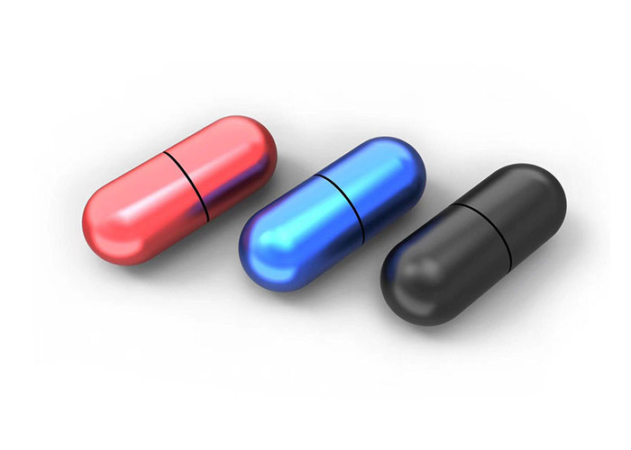 16Ω Metal Wireless Noise Cancelling Red Color Earbuds With Rechargeable Battery Case