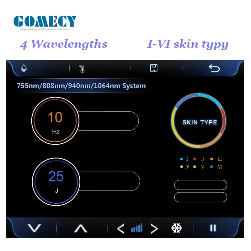 High Power 1200w 4 Wavelenths Diode Laser Machine Hair Removal Diode Ice Laser