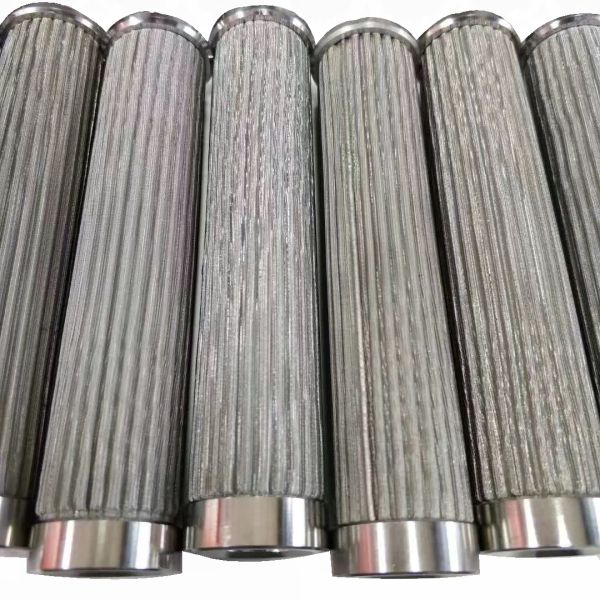 42MPa Excavator Hydraulic Filter Komatsu Machinery 0.1um High Pressure Filter Element