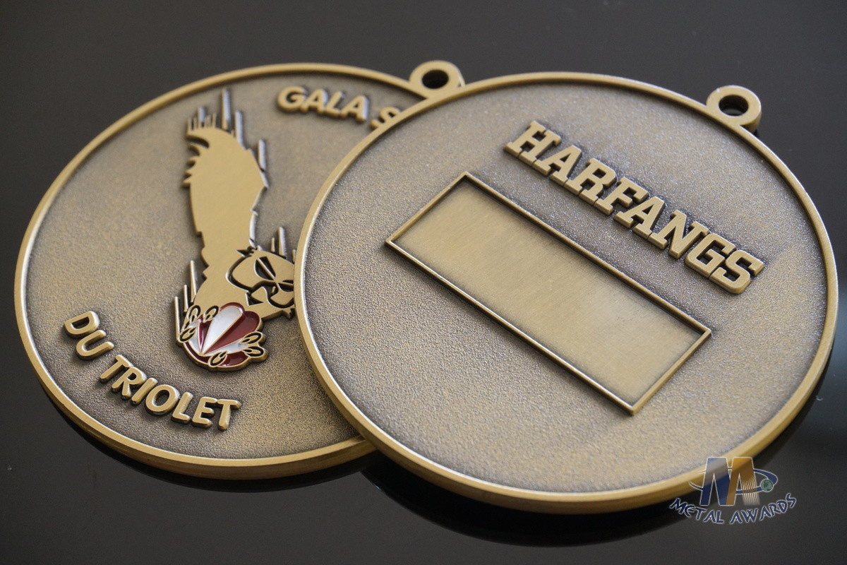 Bespoke Custom Baseball Award Medals , Sports Music Running Winner Metal Medallion