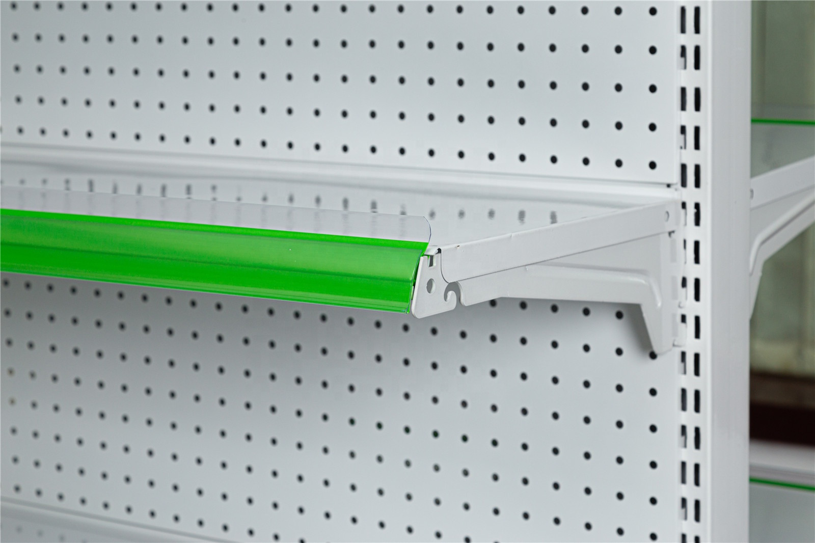 5 Layers Punch Backboard Supermarket Gondola Shelves 80kg/Layer