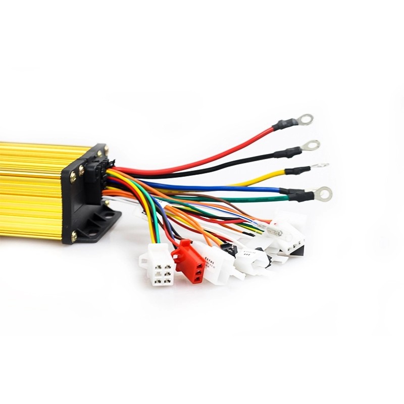 18 Tube Pvc Control Cable E Bike Speed Controller 48V 64V 450W Brushless Motor Controller