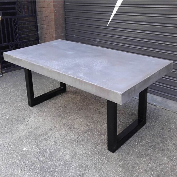 Customized Cement Furniture Living Room Table Concrete Furniture Side Table Modern Round Concrete Coffee Table