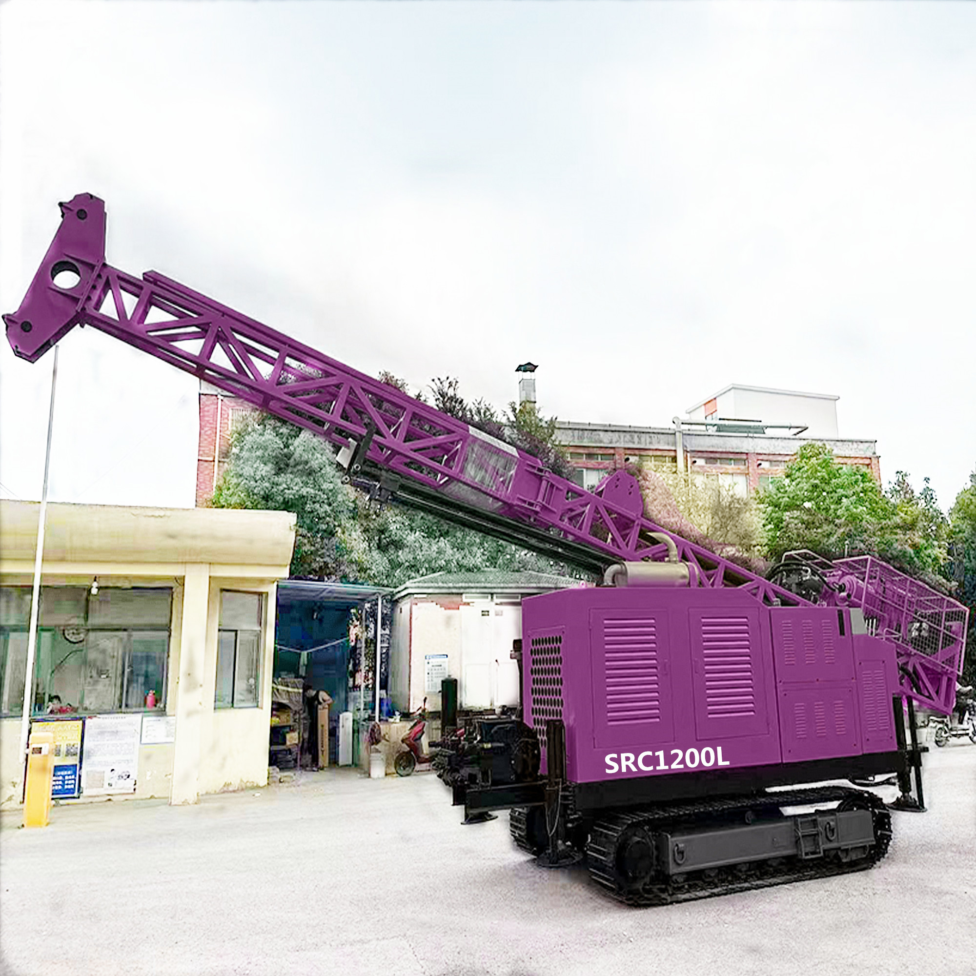 Core Drilling Rig With Mud Pump Hydraulic Exploration Equipment Geological Drilling Rig