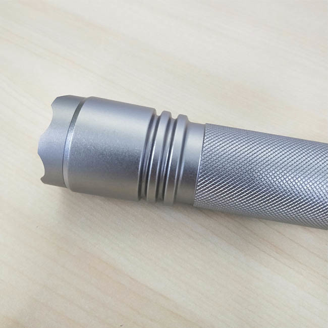 Waterproof 1W Explosion Proof LED Flashlight IP66 100 Luminous Anti - Slip Handle