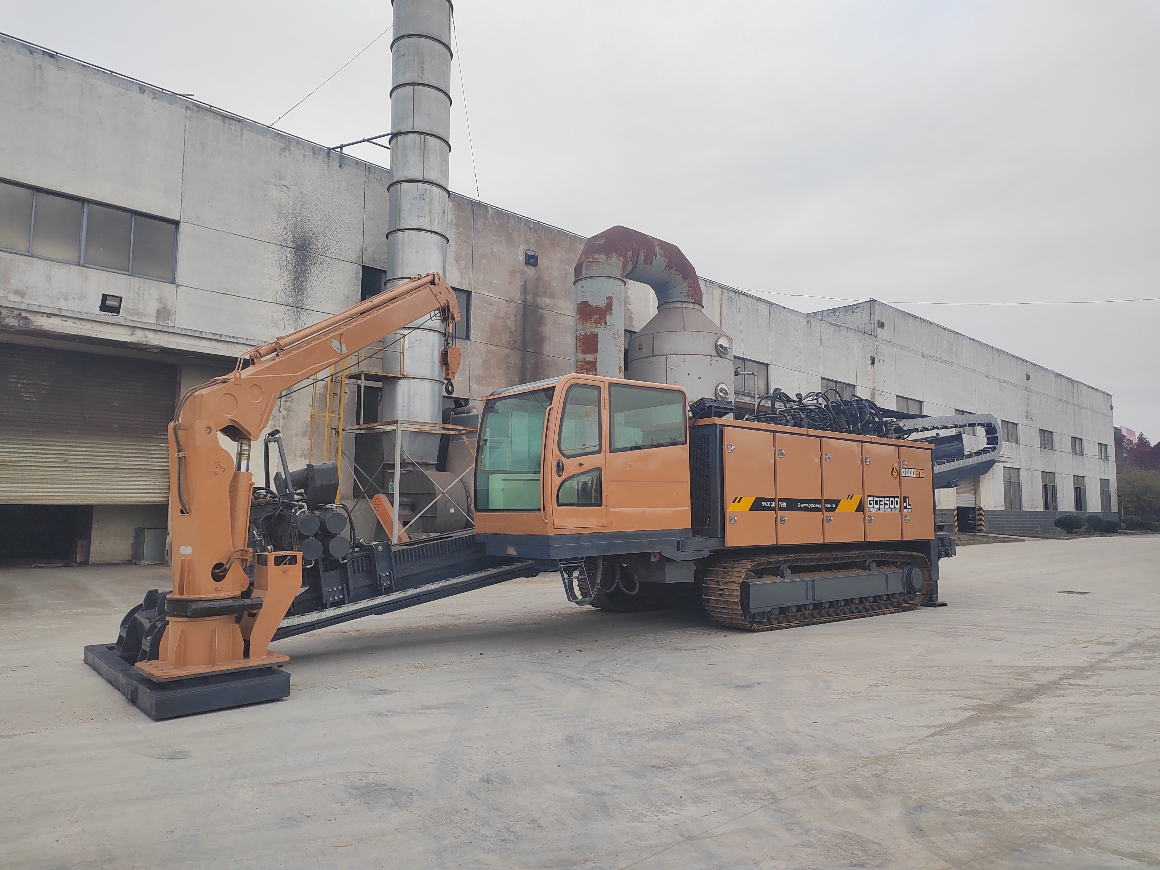 used goodeng 350ton hdd machine, used hdd machine 350ton, Goodeng GD3500-L horizontal directional drilling machine
