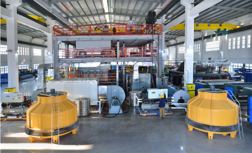 Winding Device Winder Coiler PE Sheet Fabric Carpet Turf Winding Machine