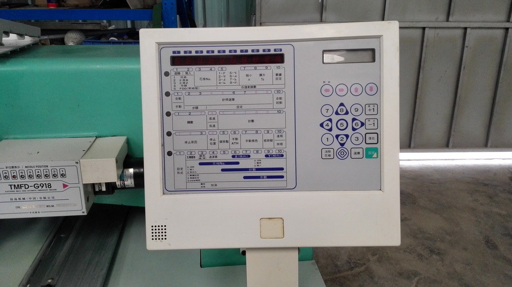 Used Tajima Embroidery Machine TMFD-G918