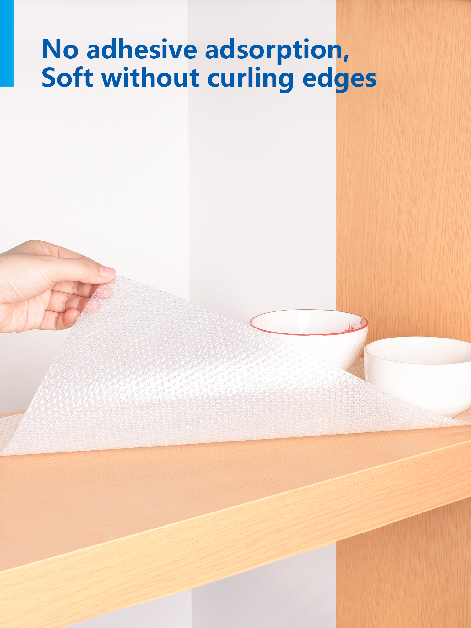 Moisture-Resistant Washable Anti Frost Freezer Mat for Refrigerator Shelf Liners