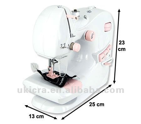 Max. Sewing Thickness 0.3-1mm Chain Stitch Mini Sewing Machine UFR-601 for Stitching