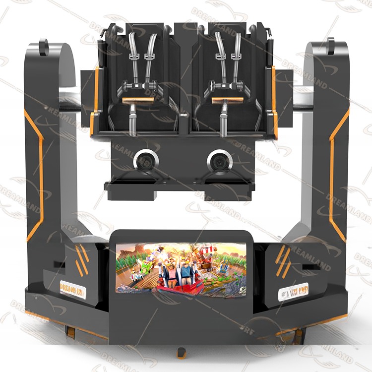 Dreamland Copyrighted 720 VR Amusement Park Rides 1080 VR Roller Coaster Simulator 9D 360 Rotating VR Simulator