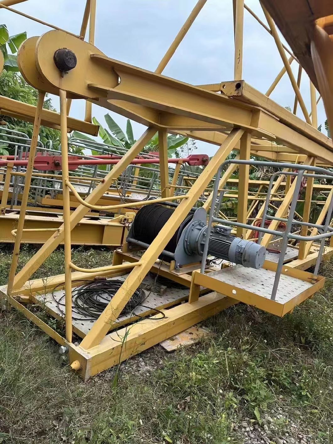 The Year of 2020 30tons Xg Used Tower Crane Plate Standard Section
