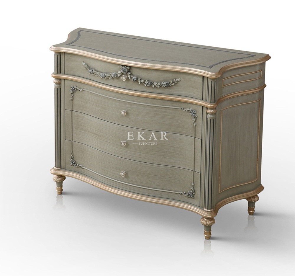 Bedroom Furniture Chinese Antique Wooden Drawer Chest