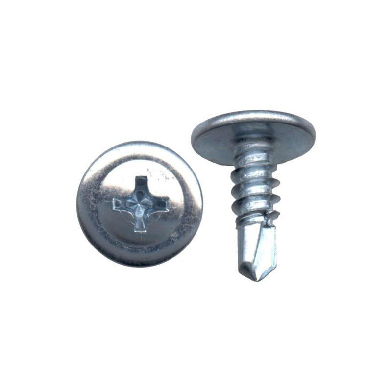 SS 410 Self Drilling Sheet Metal Screws M4.2 x 25mm Modified Truss Head Screws