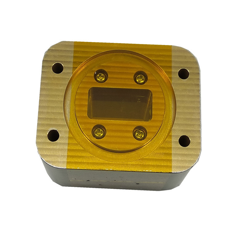 Low Loss Full Bandwidth Window Waveguide Components Aluminum Material