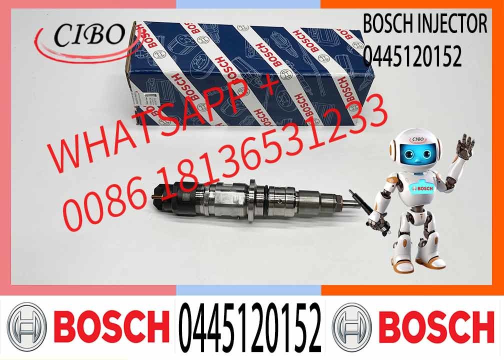 High Quality Diesel Engine Fuel Common Rail Injector 0445120152