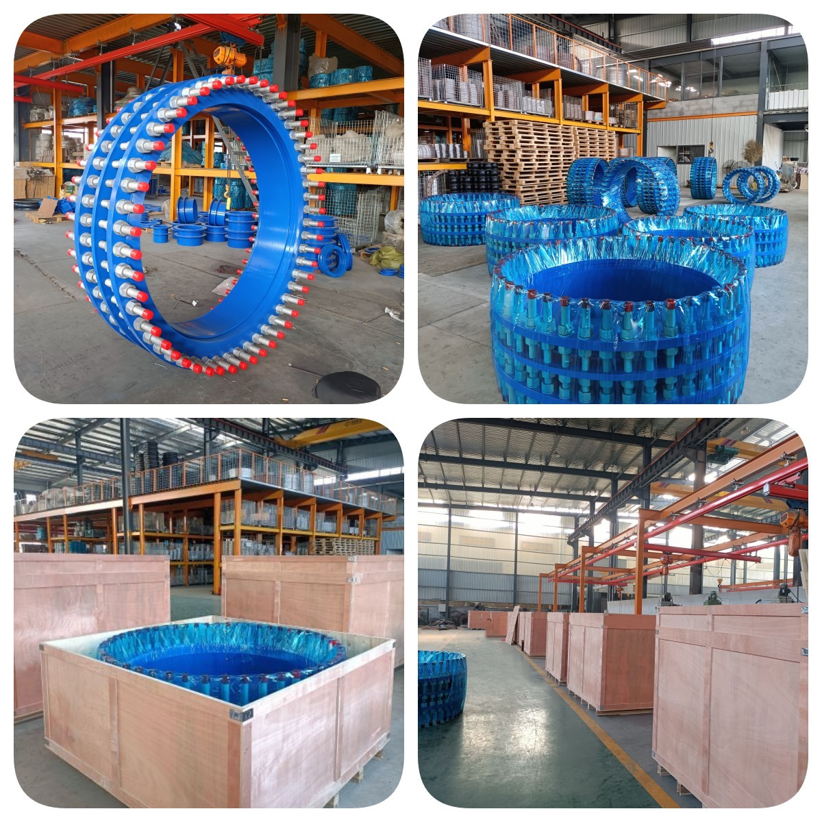 450mm 80mm Water Resistant Double Flange Drive Coupling With WRAS Carbon Steel