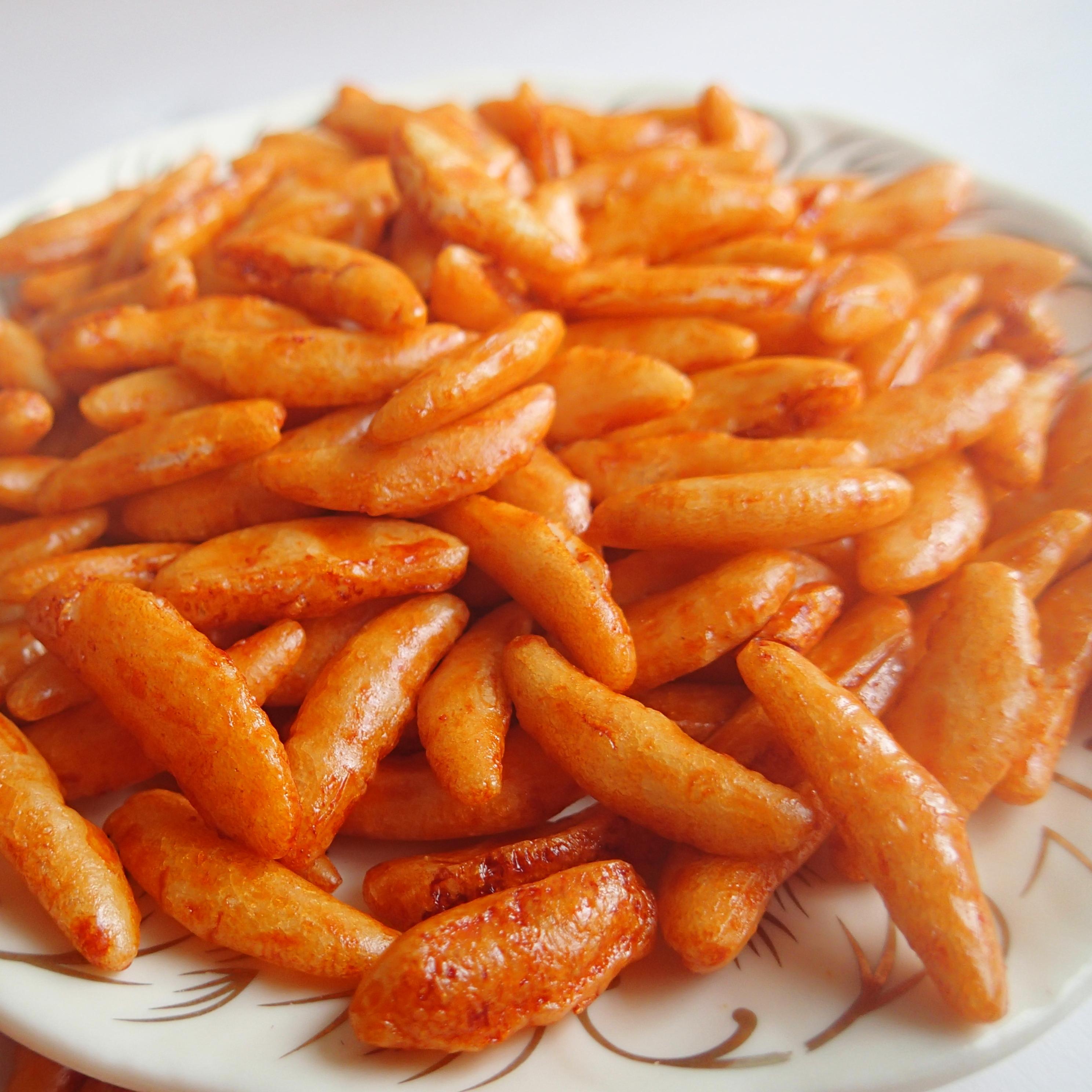 Japanese Rice Cracker Chili Chinese Snacks Premium Quality Highest Grade Gluten Free Grain Snacks