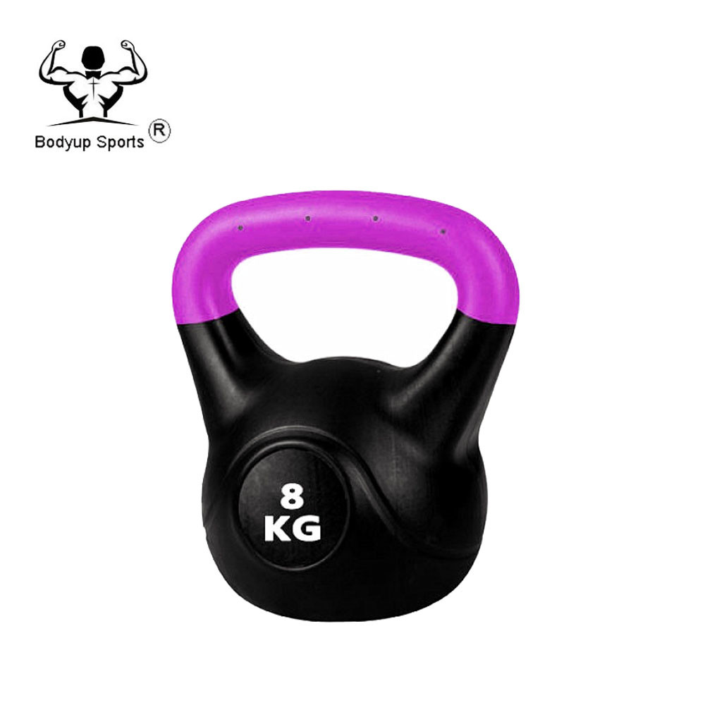 Adjustable Fitness Equipment Kettlebells Plastic Cement Sand Kettlebell