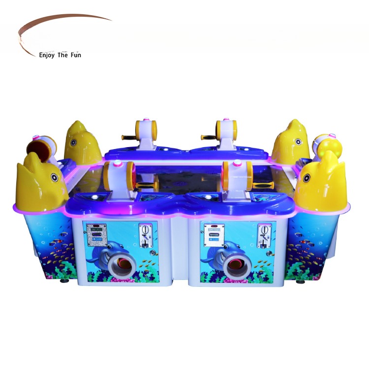 47 Inch 6 Players Fish Table Game Machine Kids Arcade Machine For Game Center