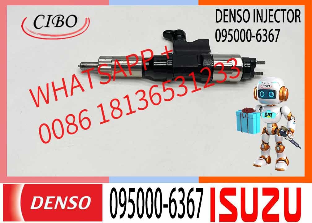 Diesel Engine Common Rail Fuel Injector 095000-6366 095000-6367 8-97609788-7 For ISU-ZU